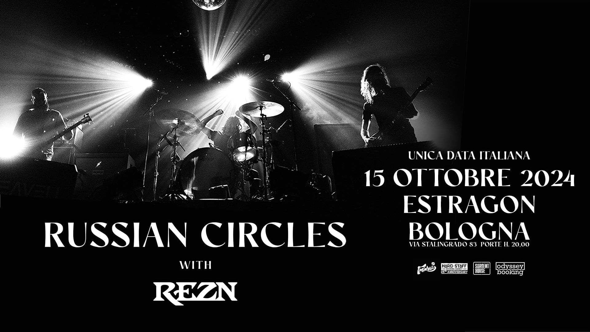 Russian Circle + Rezn all'Estragon club di Bologna