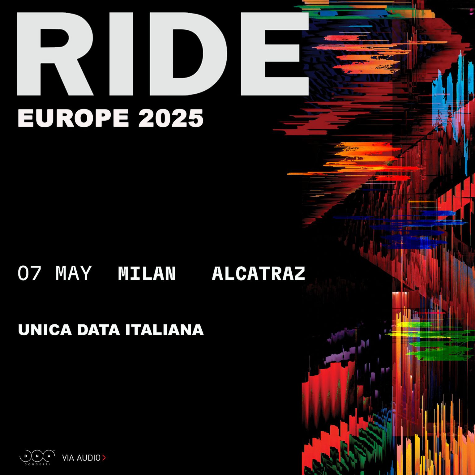 Ride in concerto a Milano 2025